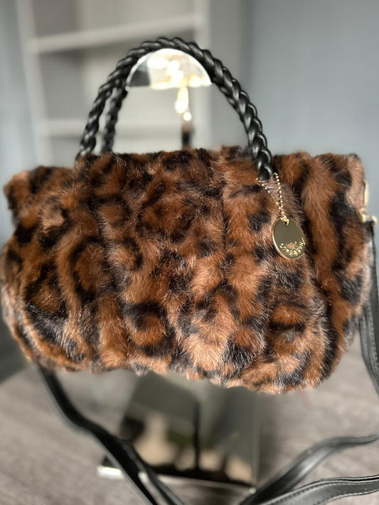 Maddison - Faux fur small crossbody bag