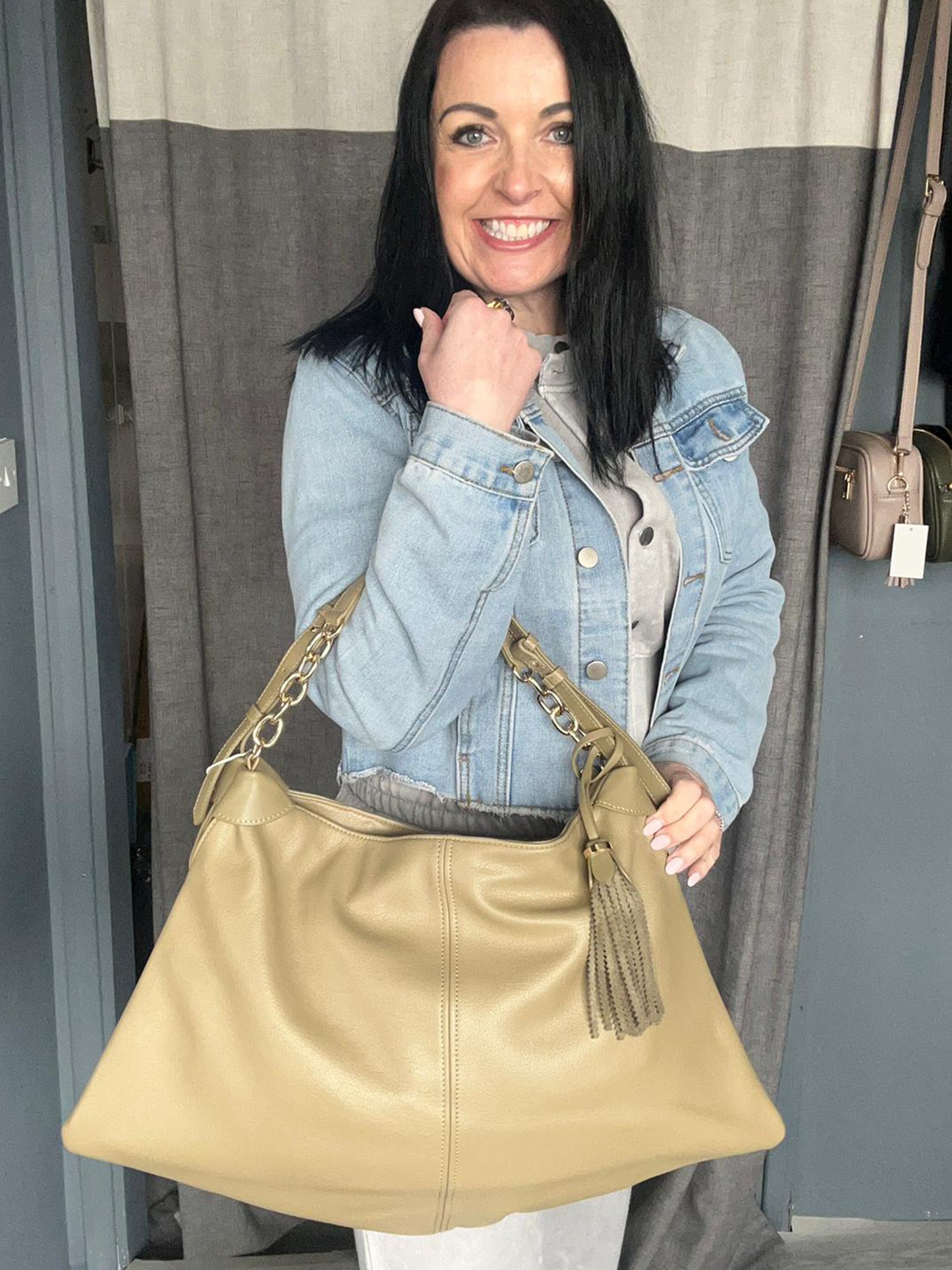 The Maddison - Soft Faux Leather Slouch Shoulder Bag