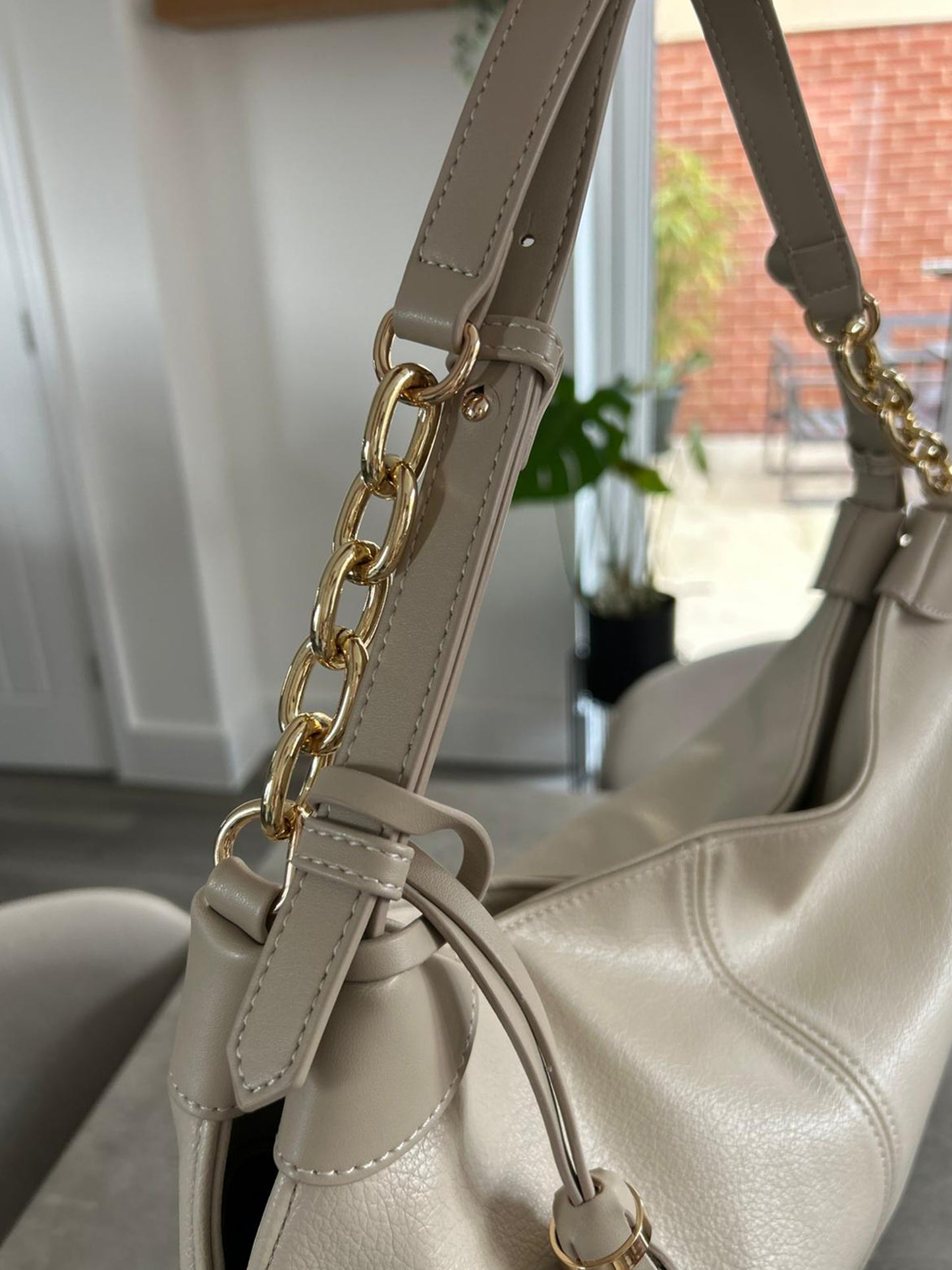 The Maddison - Soft Faux Leather Slouch Shoulder Bag