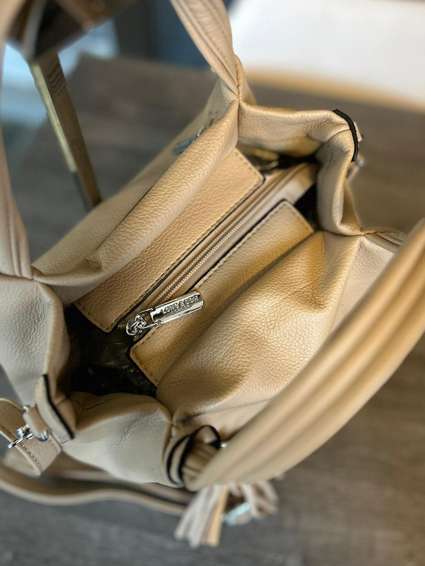 Mia - Faux Leather Soft Grab / Crossbody Bag