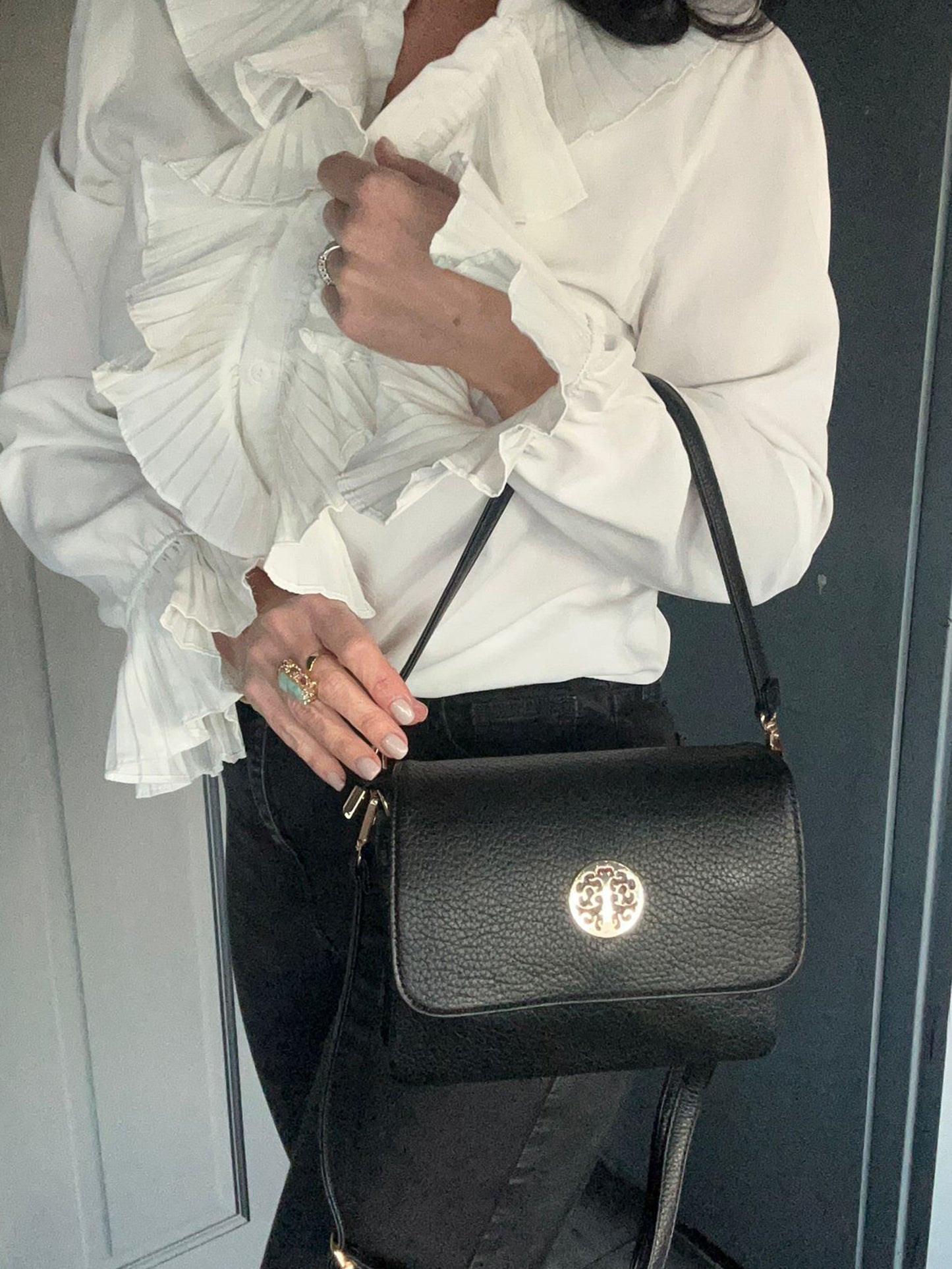 Nicola - Soft Faux Leather Shoulder / Crossbody Bag