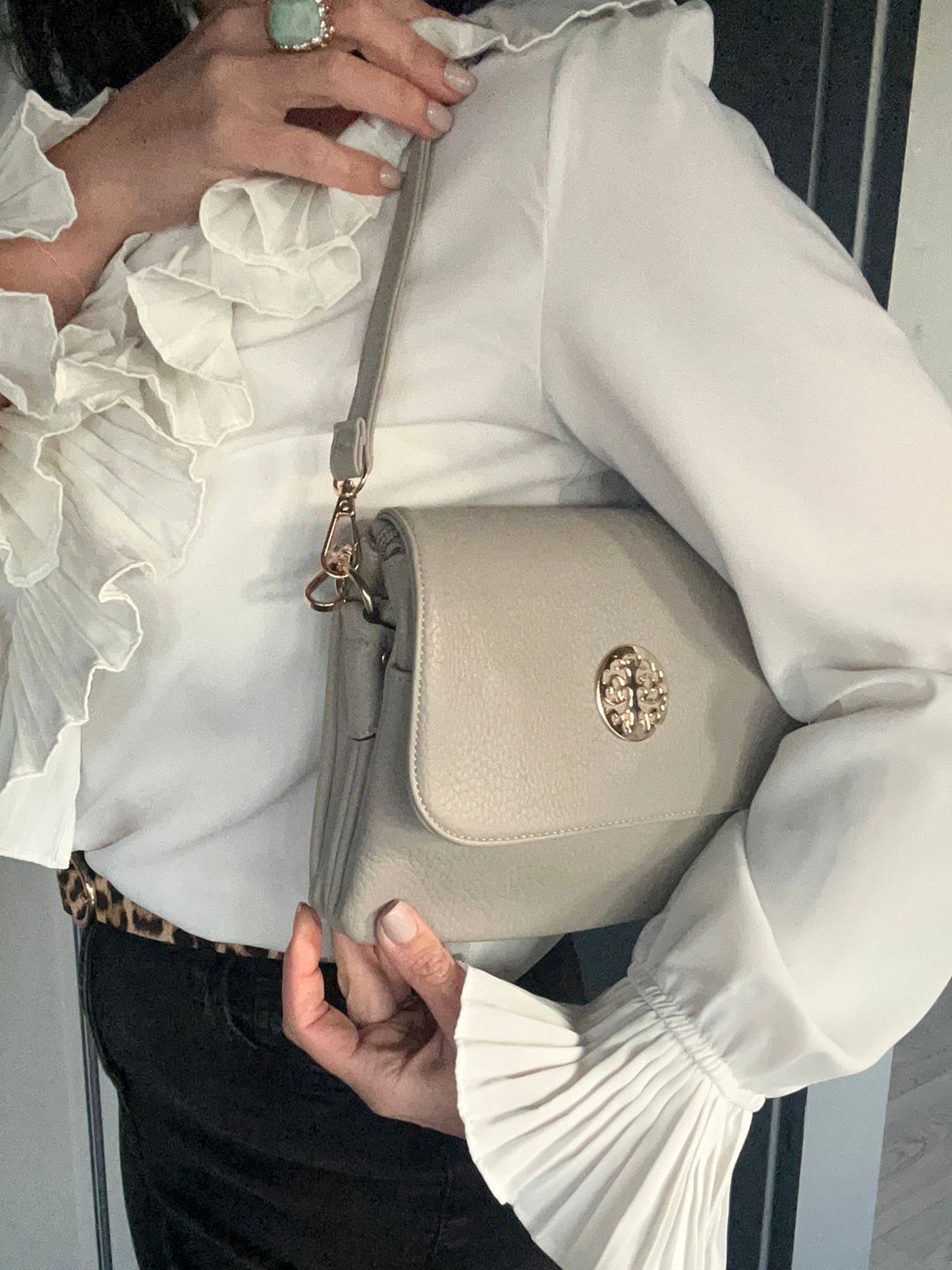 Nicola - Soft Faux Leather Shoulder / Crossbody Bag