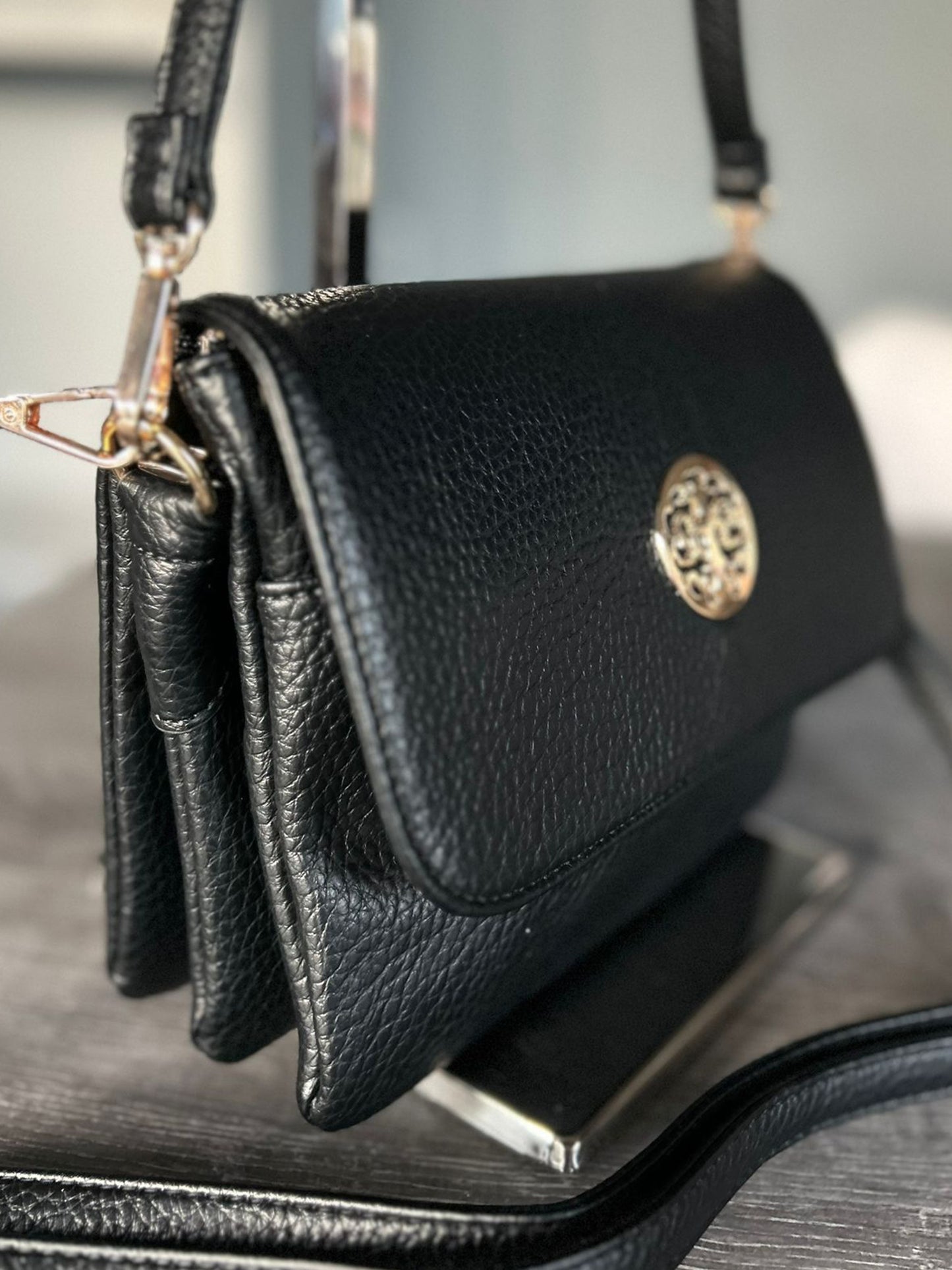 Nicola - Soft Faux Leather Shoulder / Crossbody Bag