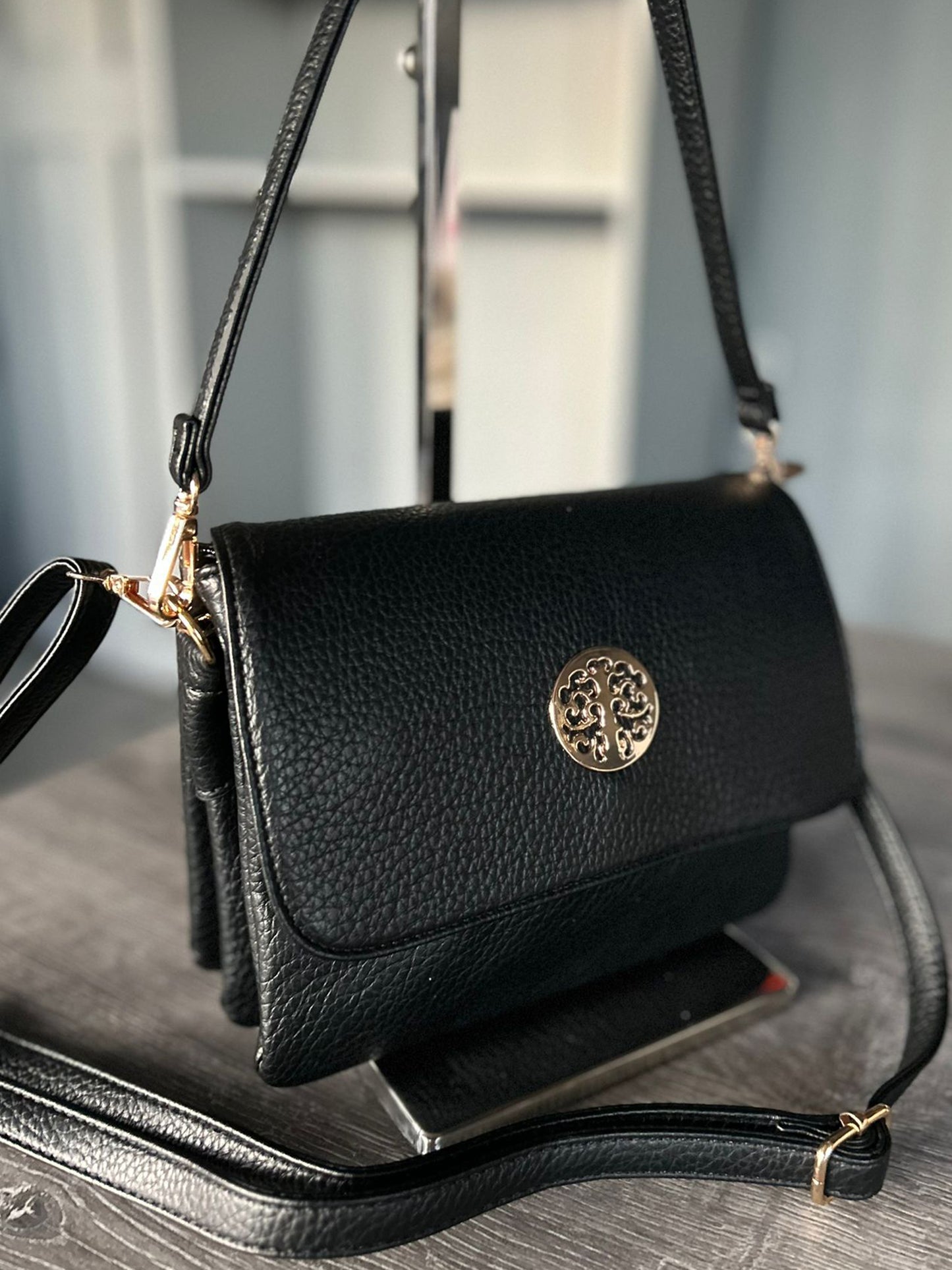 Nicola - Soft Faux Leather Shoulder / Crossbody Bag