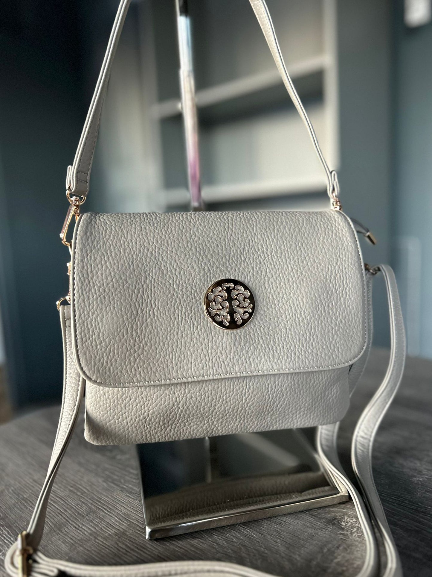 Nicola - Soft Faux Leather Shoulder / Crossbody Bag