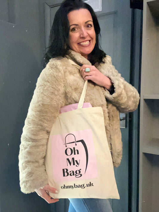 EXCLUSIVE! Oh My Bag Recycled Cotton Tote Shopper Bag