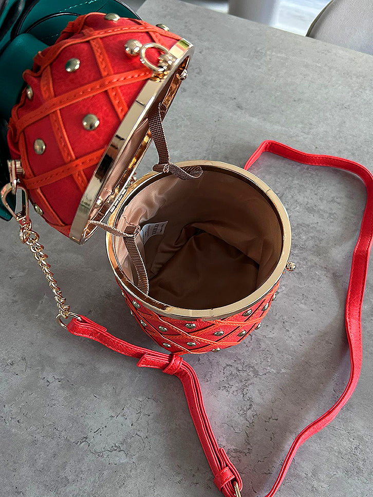 Pineapple - Faux Leather Bag