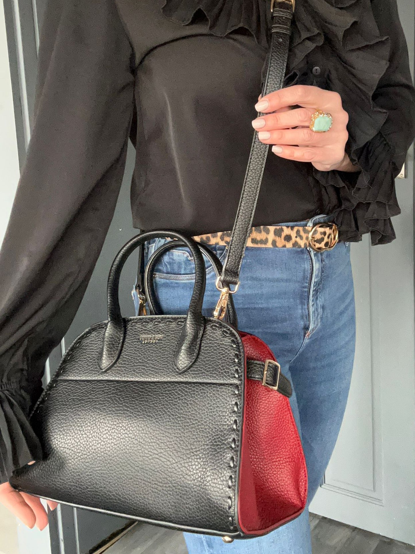 Rebecca - Faux Leather Handbag