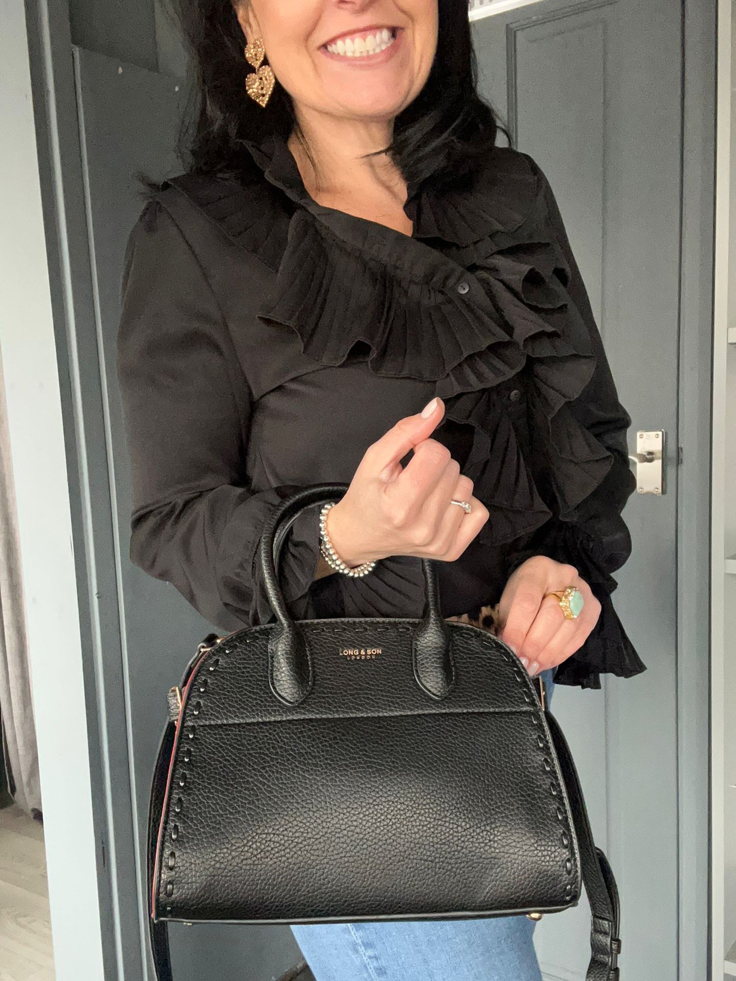 Rebecca - Faux Leather Handbag