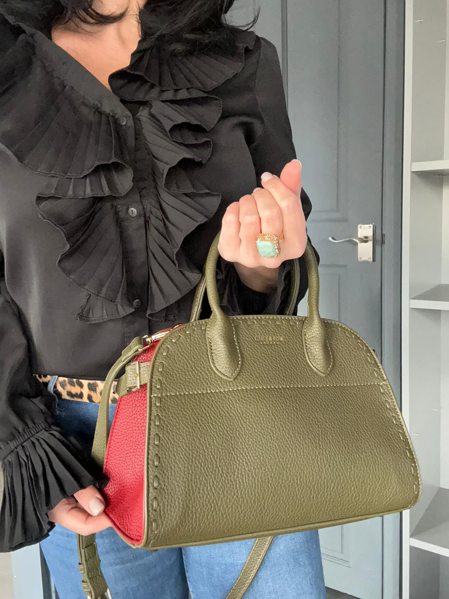 Rebecca - Faux Leather Handbag