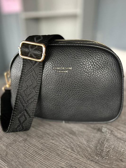 Tanya - Faux Leather Camera Bag