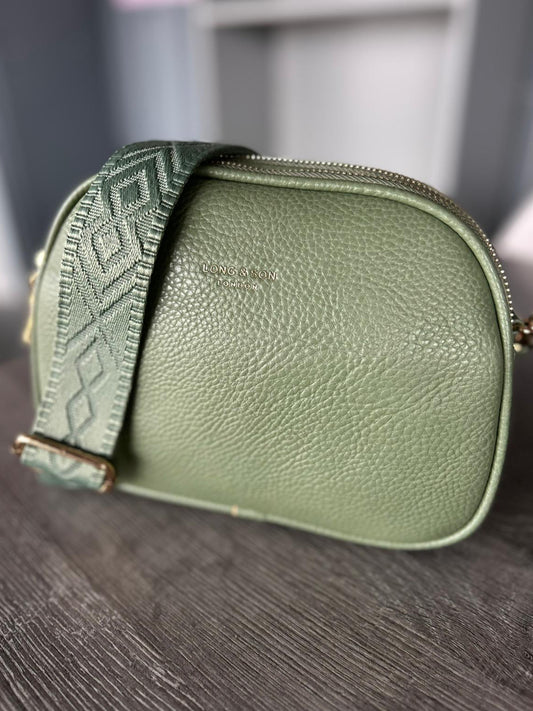 Tanya - Faux Leather Camera Bag
