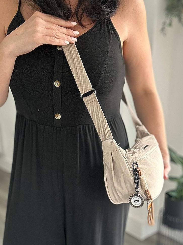 Toni - Nylon Sling Crossbody Bag