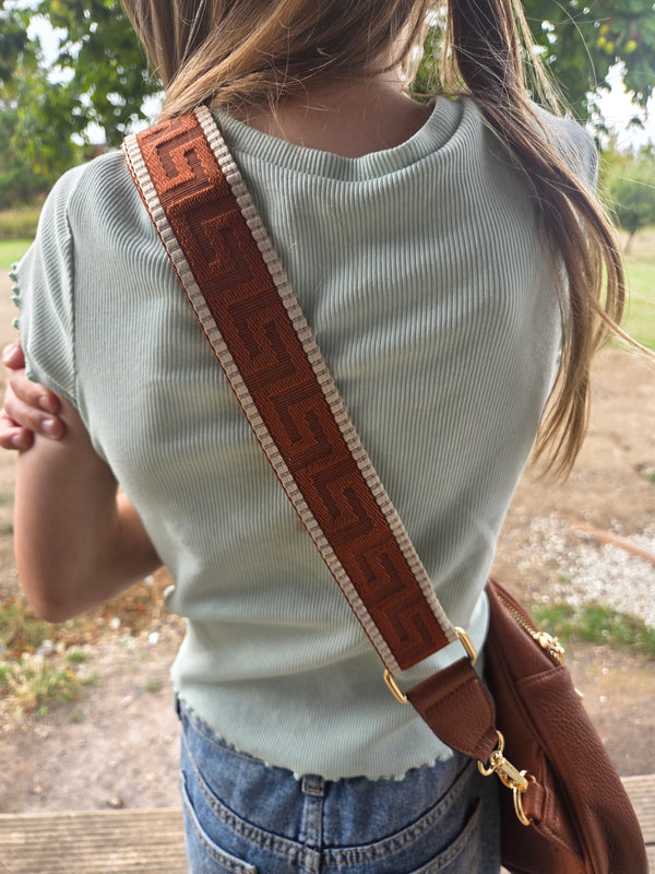 Heidi - Faux Leather Crossbody Backpack